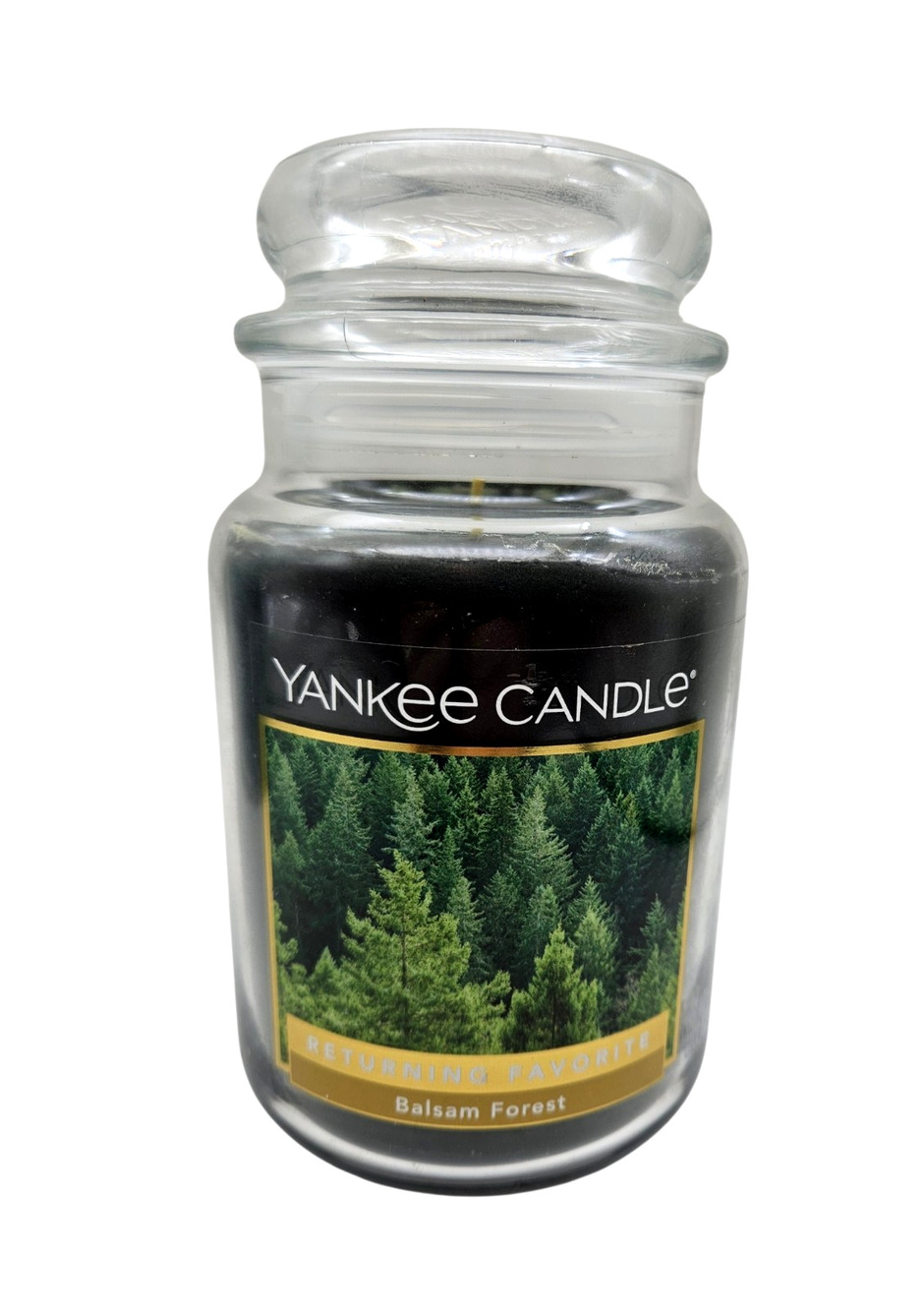 YANKEE CANDLE BALSAM FOREST 22 OZ JAR CANDLE - NEW
